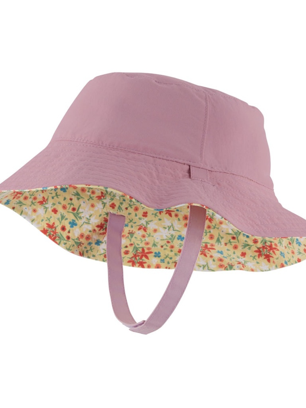 Patagonia Baby Sun Bucket Hat Little Isla:Milled Yellow, 6-12 Months